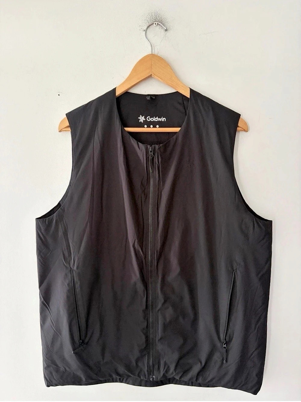 Goldwin GORE-TEX INFINIUM Puffy Vest Black Large